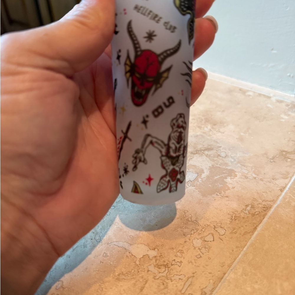 Universal Studios Stranger Things Hellfire Club Shot Glass Halloween Horror Nigh - Picture 3 of 5